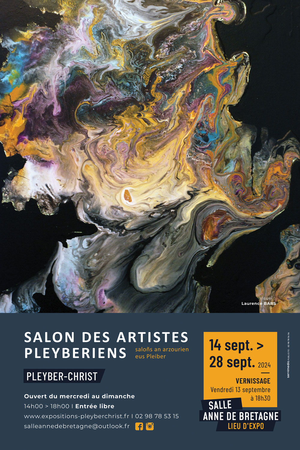 salon des artistes pleyberiens 2024 AFFICHE