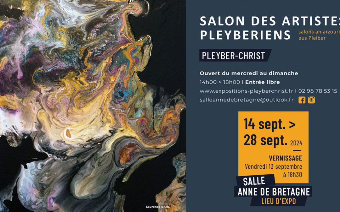 Salon des artistes pleybériens 2024 – du 14 au 28 septembre 2024