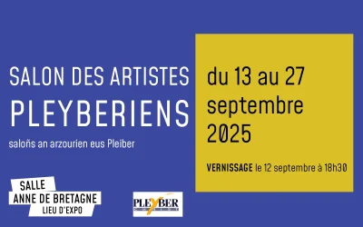 Salon des artistes pleybériens – du 13 au 27 septembre 2025